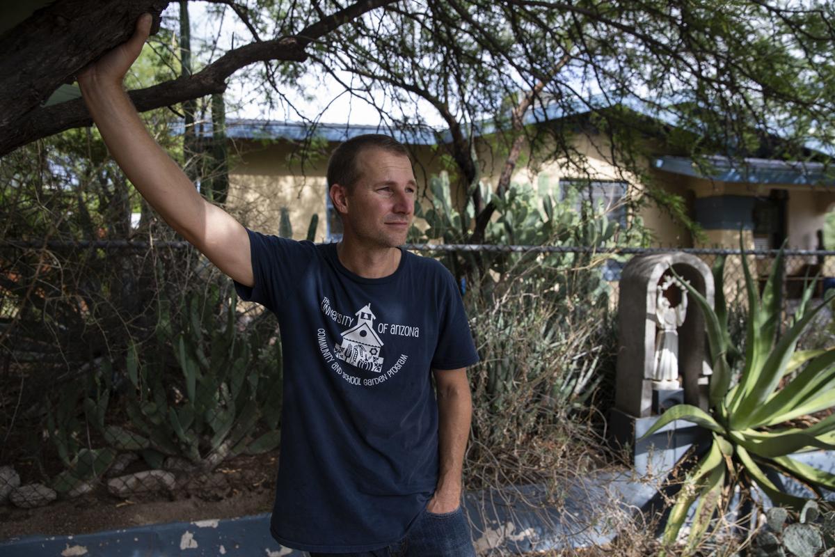 Moses Thompson placed a shrine dedicated to two graves found in his front yard. As many as 9,000 people were buried in the Court Street Cemetery at the northern edge of downtown.